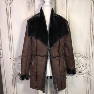 Kut from the Kloth Brown and Black Jacket